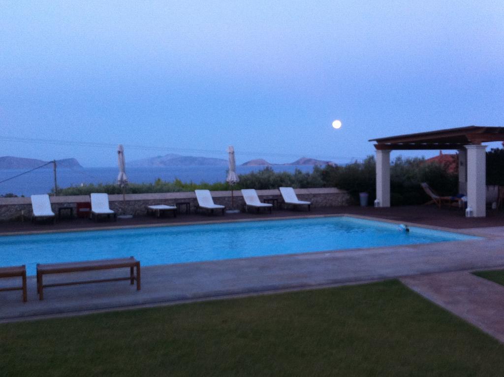 Villa Xenon Estate Spétses Esterno foto